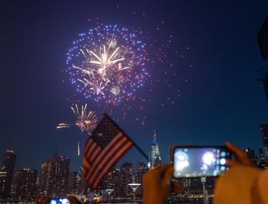 Drone shows are beginning to replace fireworks as they are more eco friendly and reduce the risk of fires and other pyrotechnic accidents they were used in the tokyo 2020 olympic opening ceremony