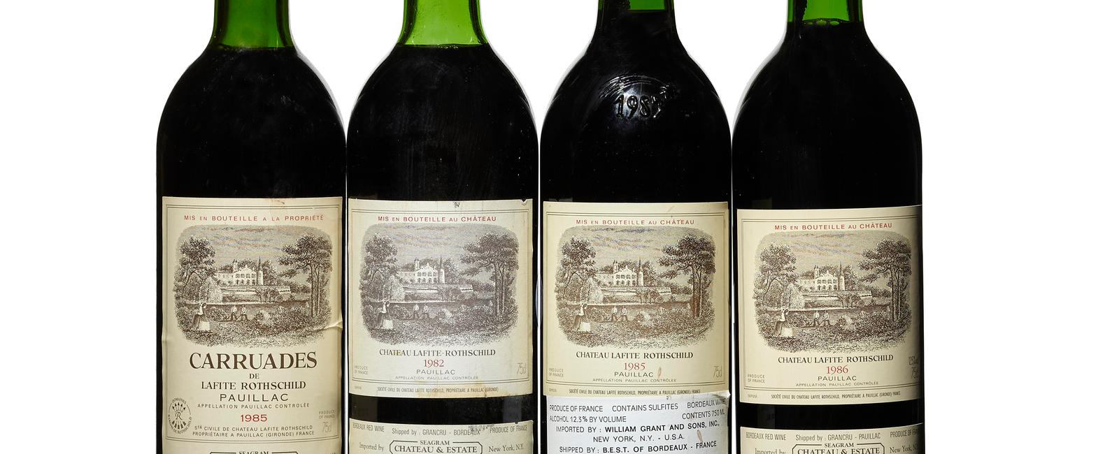 If you had laffite rothschild on your dinner table what would it be wine