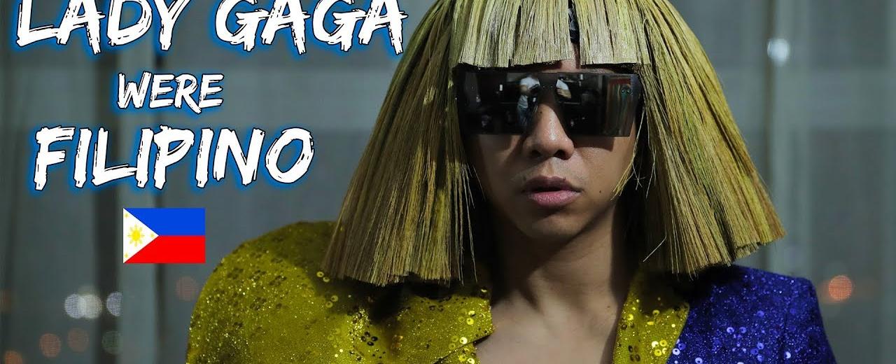 The word gaga in filipino refers to a stupid and idiotic girl