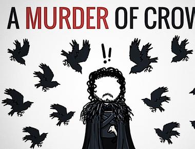 A group of crows is called a murder