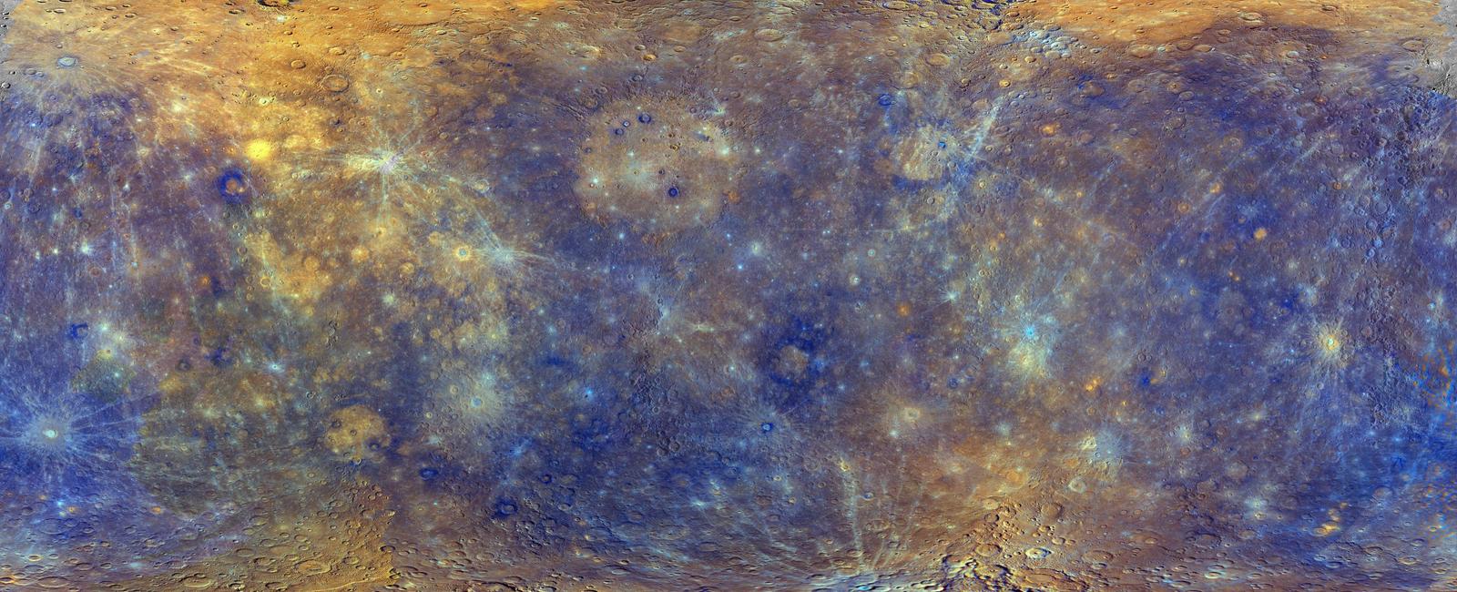 Nasa has mapped out mercury s entire surface