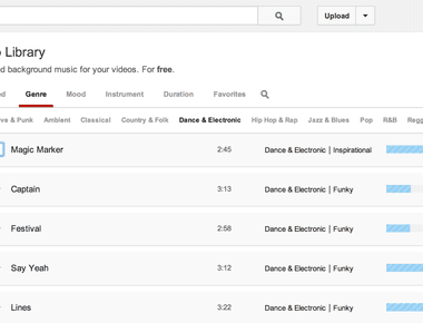 The youtube audio library has music you can download and put into any of your youtube videos