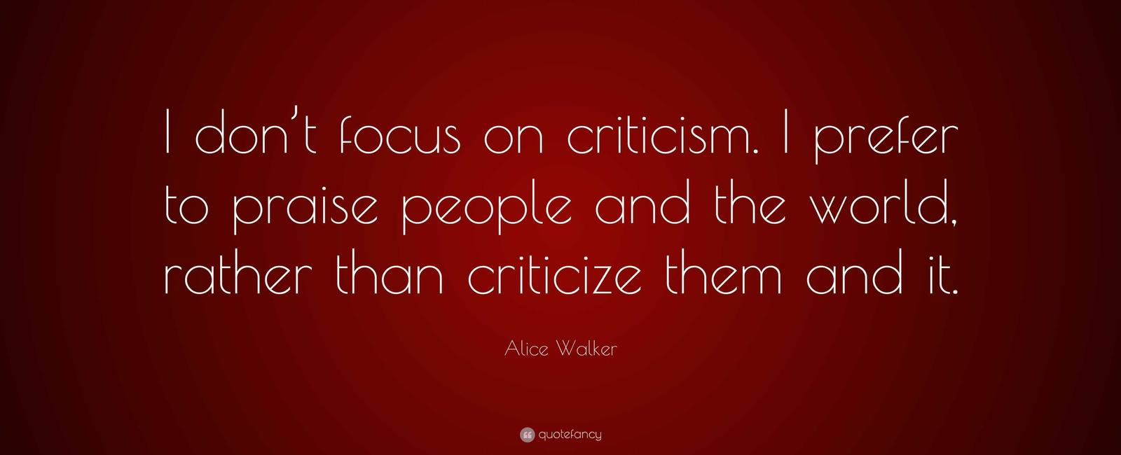 It has been scientifically proven that praise rather than criticism is the best way to help employees improve