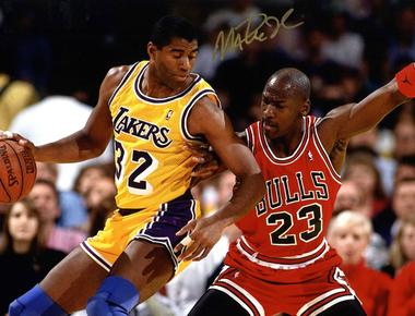 Michael jordan s nickname is high school was magic after magic johnson