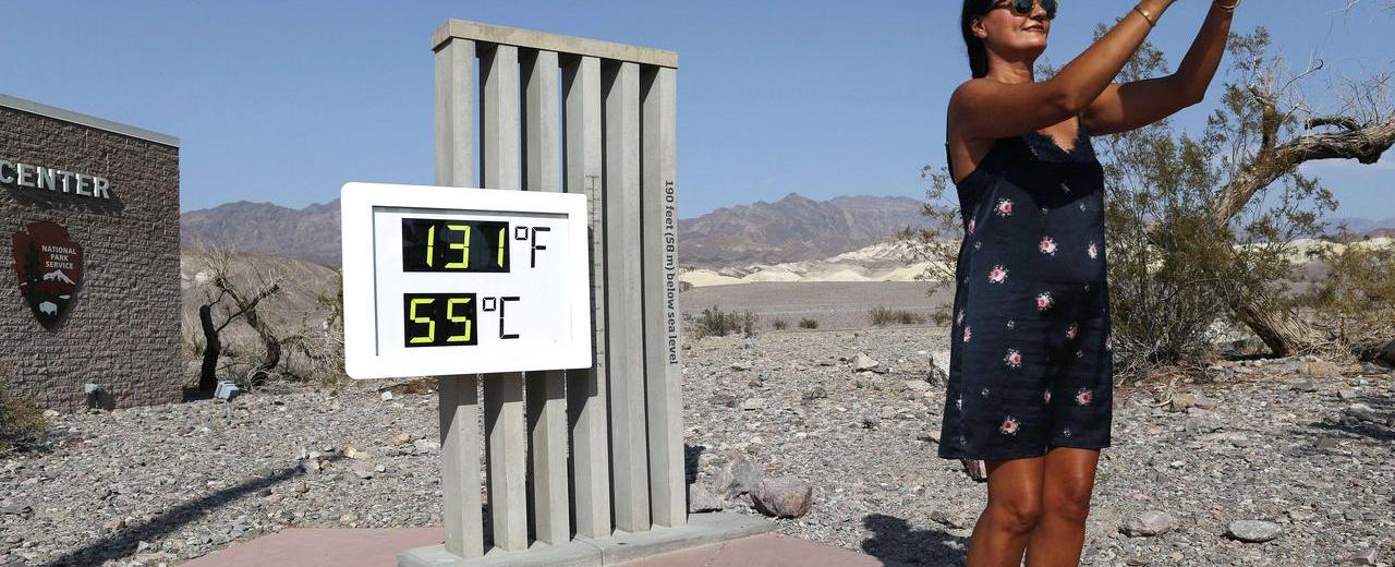 Death valley recorded the hottest temperature 130 fahrenheit on earth on august 17th 2020