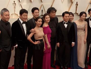 At 2020 oscars which south korean film took home four awards including best picture parasite