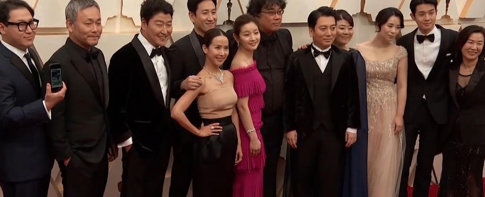 At 2020 oscars which south korean film took home four awards including best picture parasite