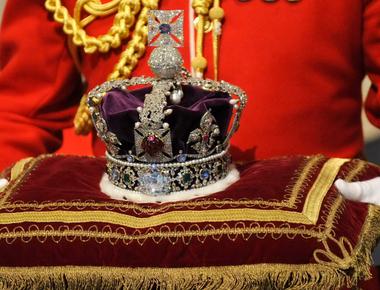 The british crown jewels were hidden in a hole near windsor castle during wwii in case of a nazi invasion