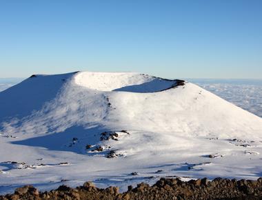 Hawaii gets snow three of its mountains mauna kea mauna loa and haleakala rise above 10 000 feet and see snow in the winter