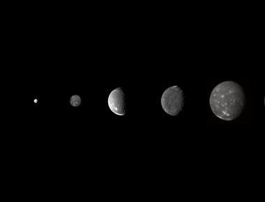 Uranus has 27 known moons called literary moons because they are named after characters created by william shakespeare and alexander pope for example titania oberon puck from a midsummer night s dream