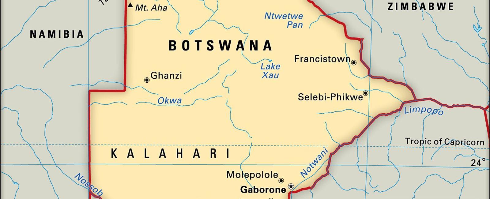 Botswana has a language made entirely of clicks