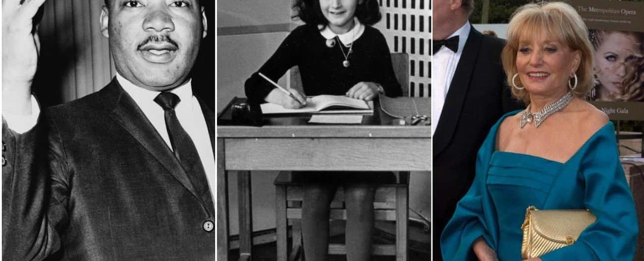 Martin luther king jr and anne frank would be the same age as barbara walters if they were still alive today