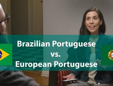 It s easier for people from portugal to understand brazilian portuguese than it is for brazilians to understand european portuguese