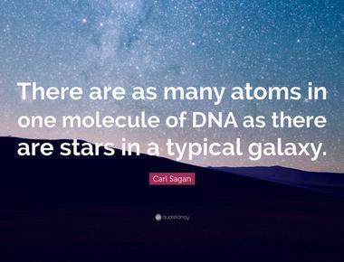 There are 8 times as many atoms in a teaspoonful of water as there are teaspoonfuls of water in the atlantic ocean