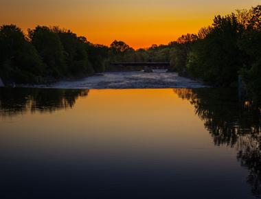 The mississippi river once started flowing backwards after an earthquake