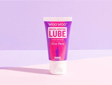 Using lube makes orgasming easier