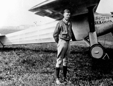 Charles lindbergh took only four sandwiches with him on his famous transatlantic flight