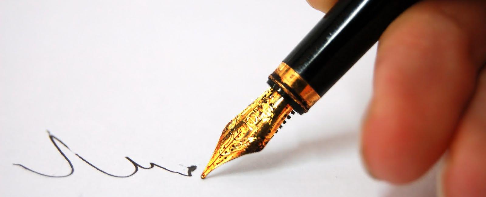 About 97 of people write their own name when given a new pen