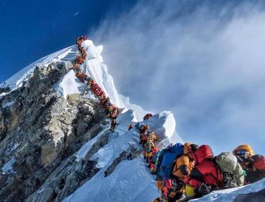 There s actually high speed internet service on the way up to mount everest