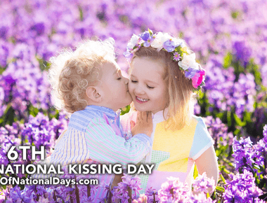 International kissing day is july 6th