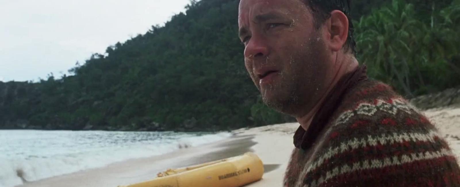 Tom hanks didn t exercise and allowed himself to grow pudgy for the role on cast away production was then halted for a year so he could lose fifty pounds and grow out his hair for his time spent on the deserted island