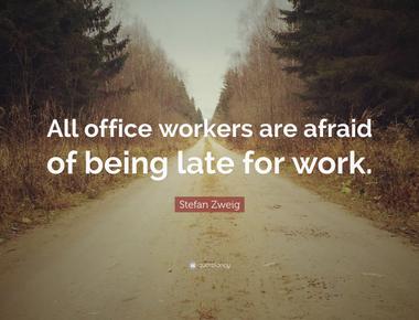 time anxiety occurs in a person when they are perpetually afraid of being late or of others being late