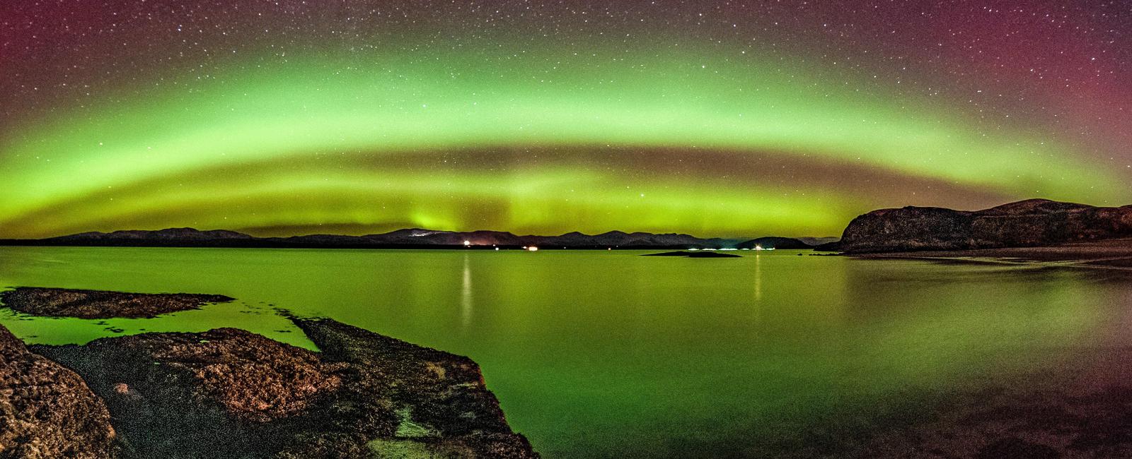 You can only see the northern lights at night usually between 5 pm 2 am and during the winter arctic season from late september to early april however they can occur at any time of the day and are present for most of the year