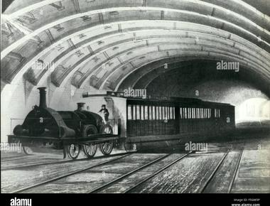 The first underground subway line opened in london in 1863 when the civil war was still going on in the united states