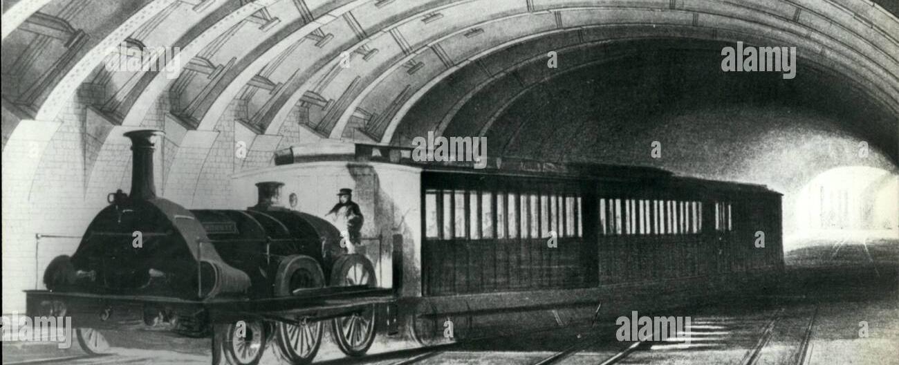 The first underground subway line opened in london in 1863 when the civil war was still going on in the united states