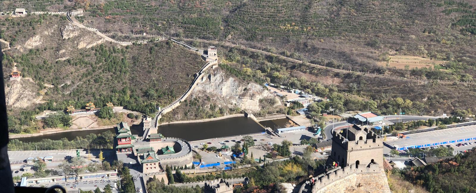 The great wall of china is approximately 6 430 km long 3 995 miles