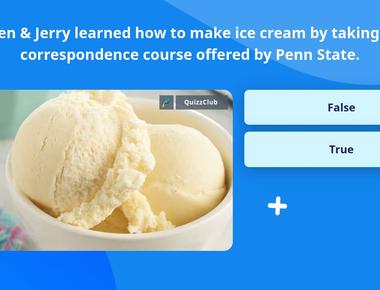 Ben jerry learned how to make ice cream by taking a 5 correspondence course offered by penn state they decided to split one course