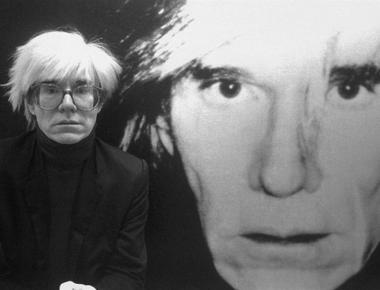 Andy warhol known for his silver white hair was actually wearing a wig he went bald in his early twenties