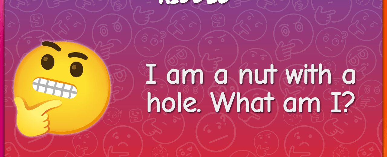 I am a nut with a hole what am i donut