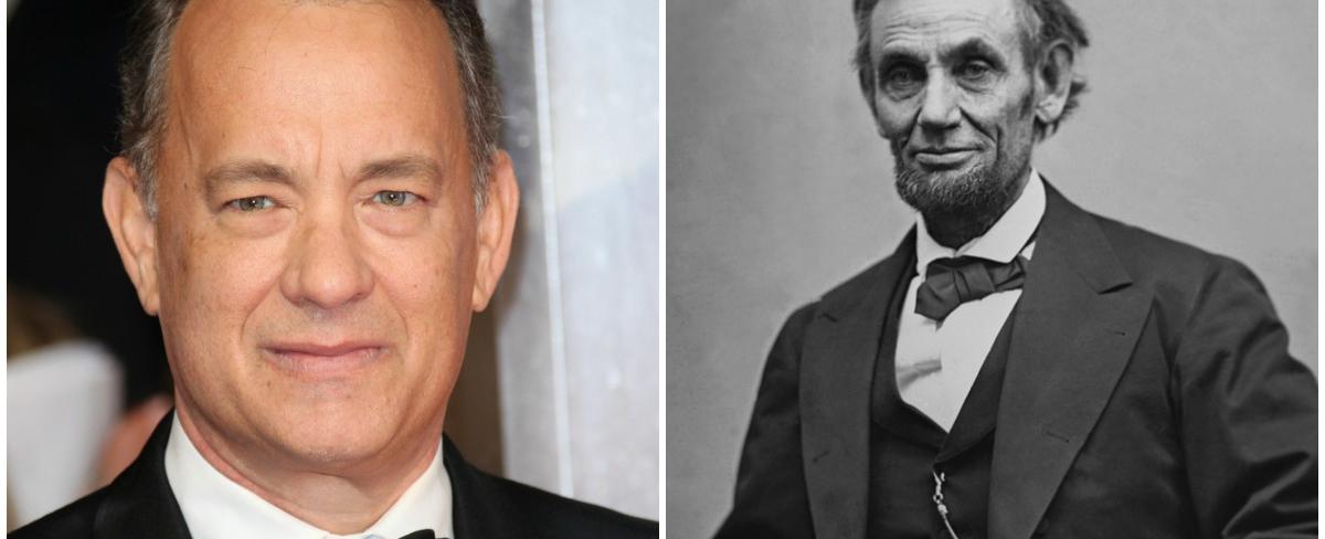 Tom hanks is related to abraham lincoln