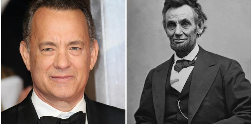 Tom hanks is related to abraham lincoln