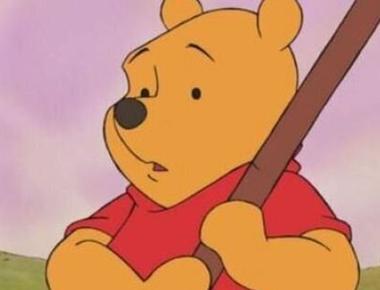 The image of winnie the pooh is banned in poland on playgrounds and in schools because he does not wear pants