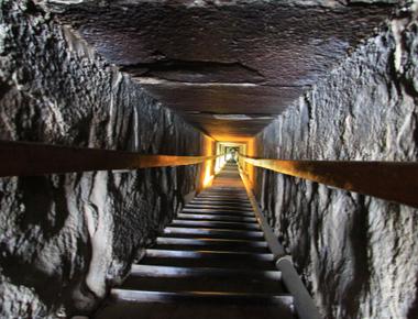 There are many hidden walkways that are not explored yet in giza pyramid