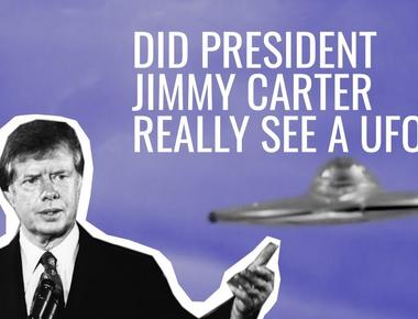 Jimmy carter once reported a ufo in georgia