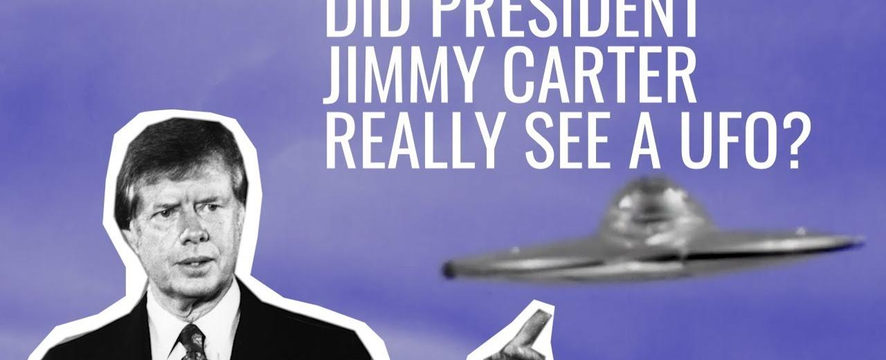 Jimmy carter once reported a ufo in georgia