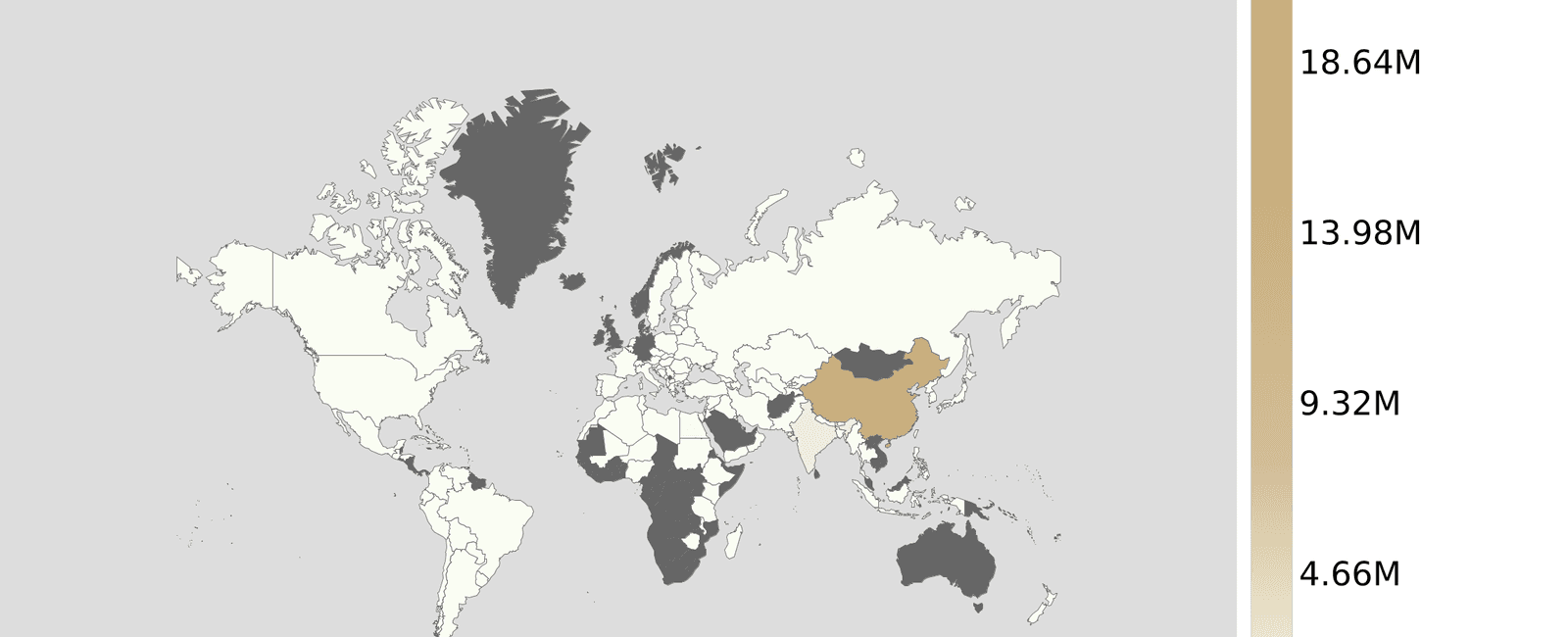 China is the largest producer of garlic producing over 10 million tons in 2008 and accounting for over 75 of world output