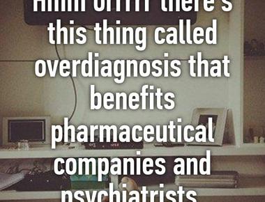 Nowadays the average high school kid today has the same level of anxiety as the average psychiatric patient in the early 1950 s