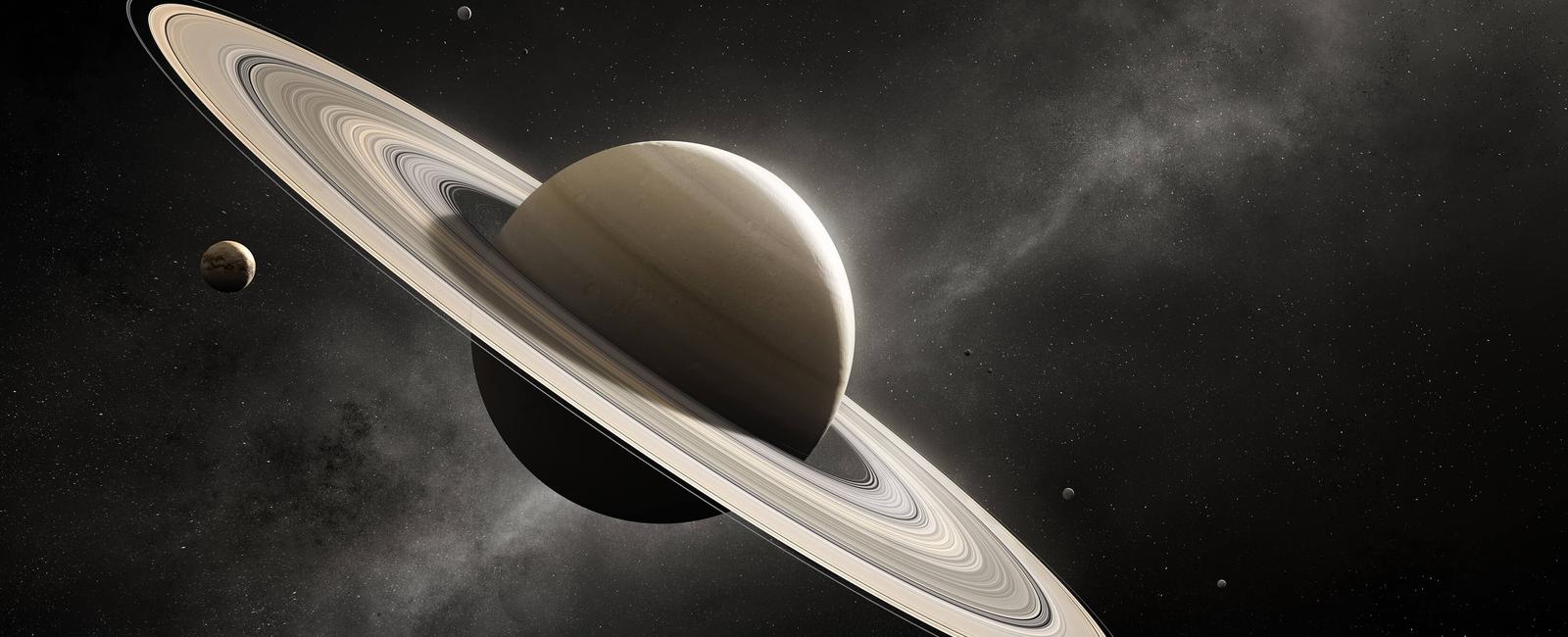 Saturn is sometimes called the jewel of the solar system