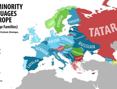 Russian is the most widespread native language in europe