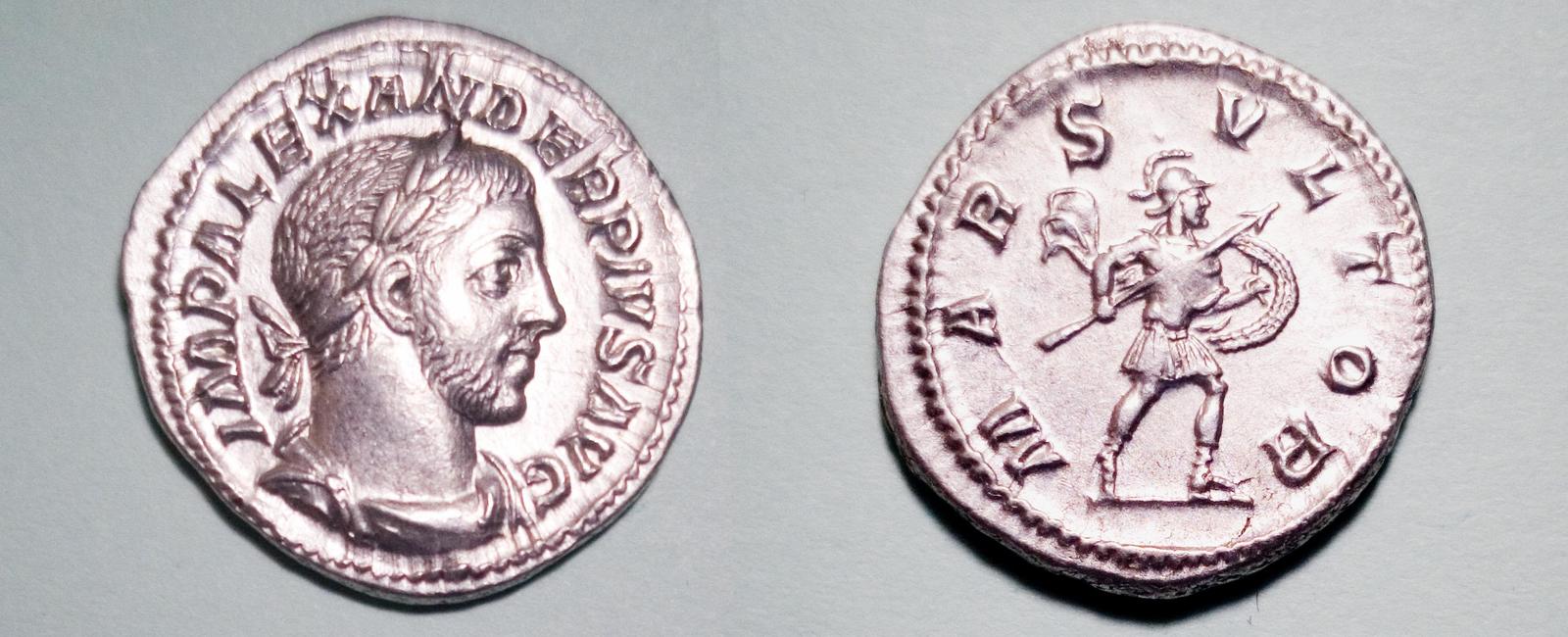 The romans were the first to put an image of a living person on coins