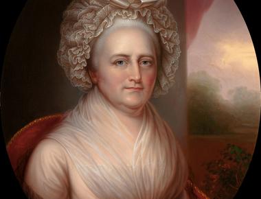 President george washington s wife martha washington donated her silverware to help make the first u s currency