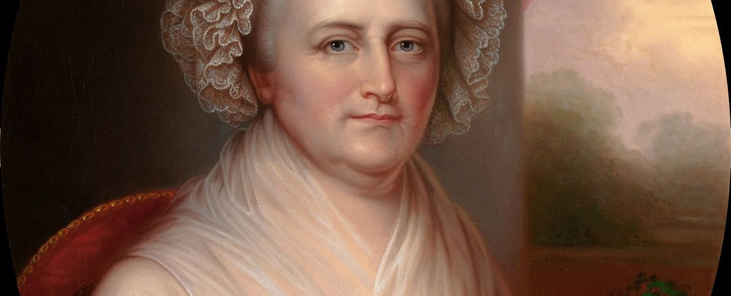 President george washington s wife martha washington donated her silverware to help make the first u s currency