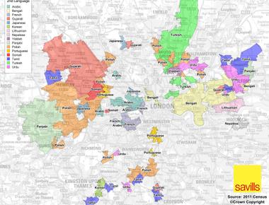 London has more than 300 different language speakers