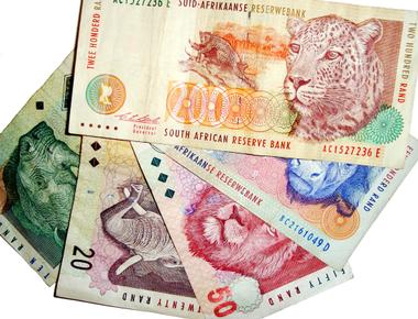 What currency is used in south africa rand