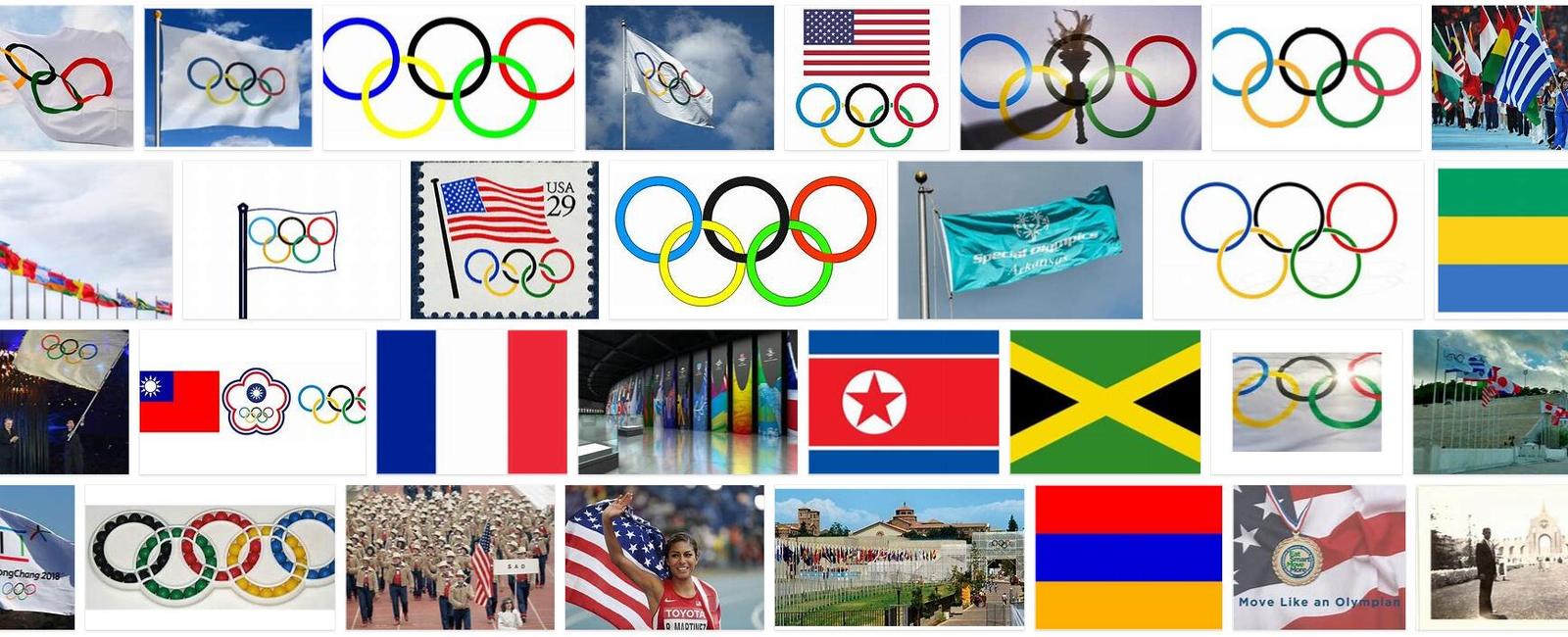 At least one of the olympic flag s colors appear on the flag of every nation on the planet