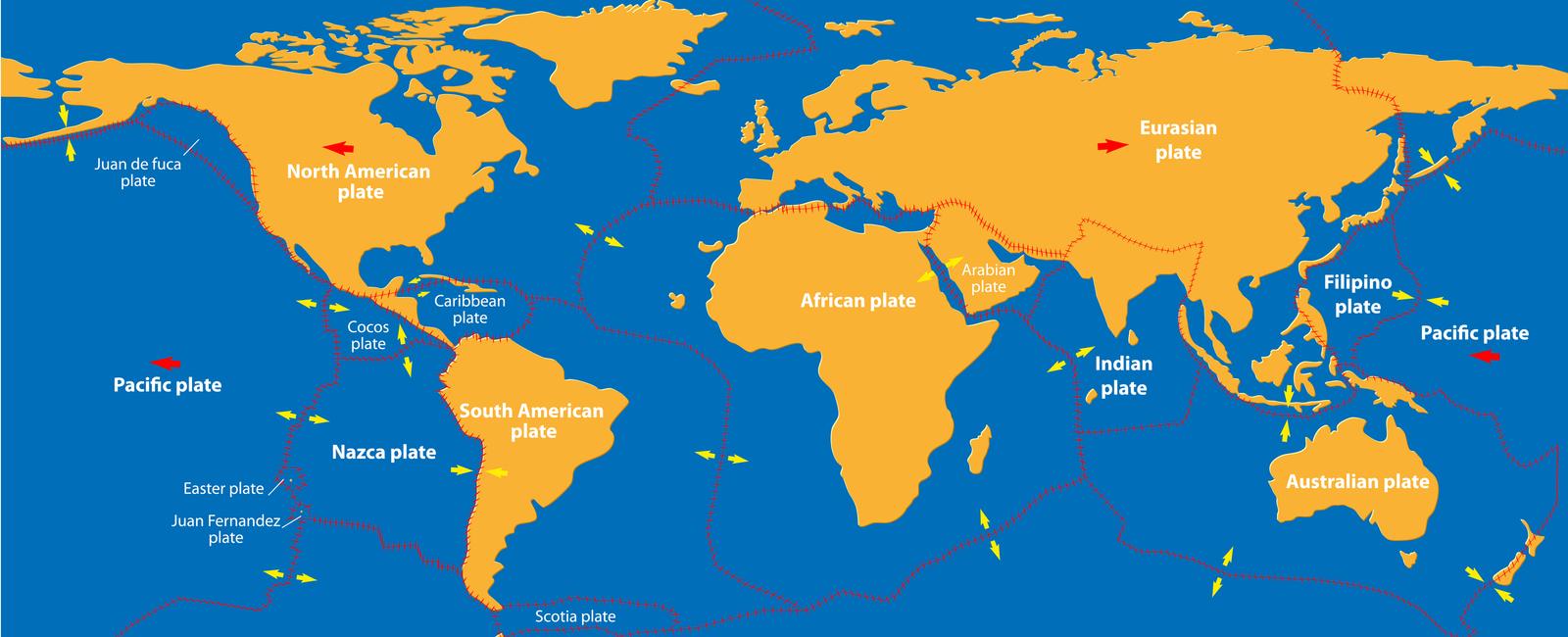 All continents today shift about 1 inch 2 5cm per year but when tectonic plates are under stress they move about 20x as fast